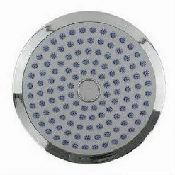 SOFFIONE DOCCIA ROTONDO 20 CM UGELLI FORI ATTACCHI BAGNO MISCELATORE 69286