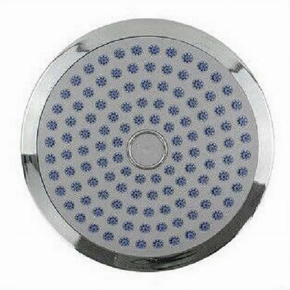 SOFFIONE DOCCIA ROTONDO 20 CM UGELLI FORI ATTACCHI BAGNO MISCELATORE 69286