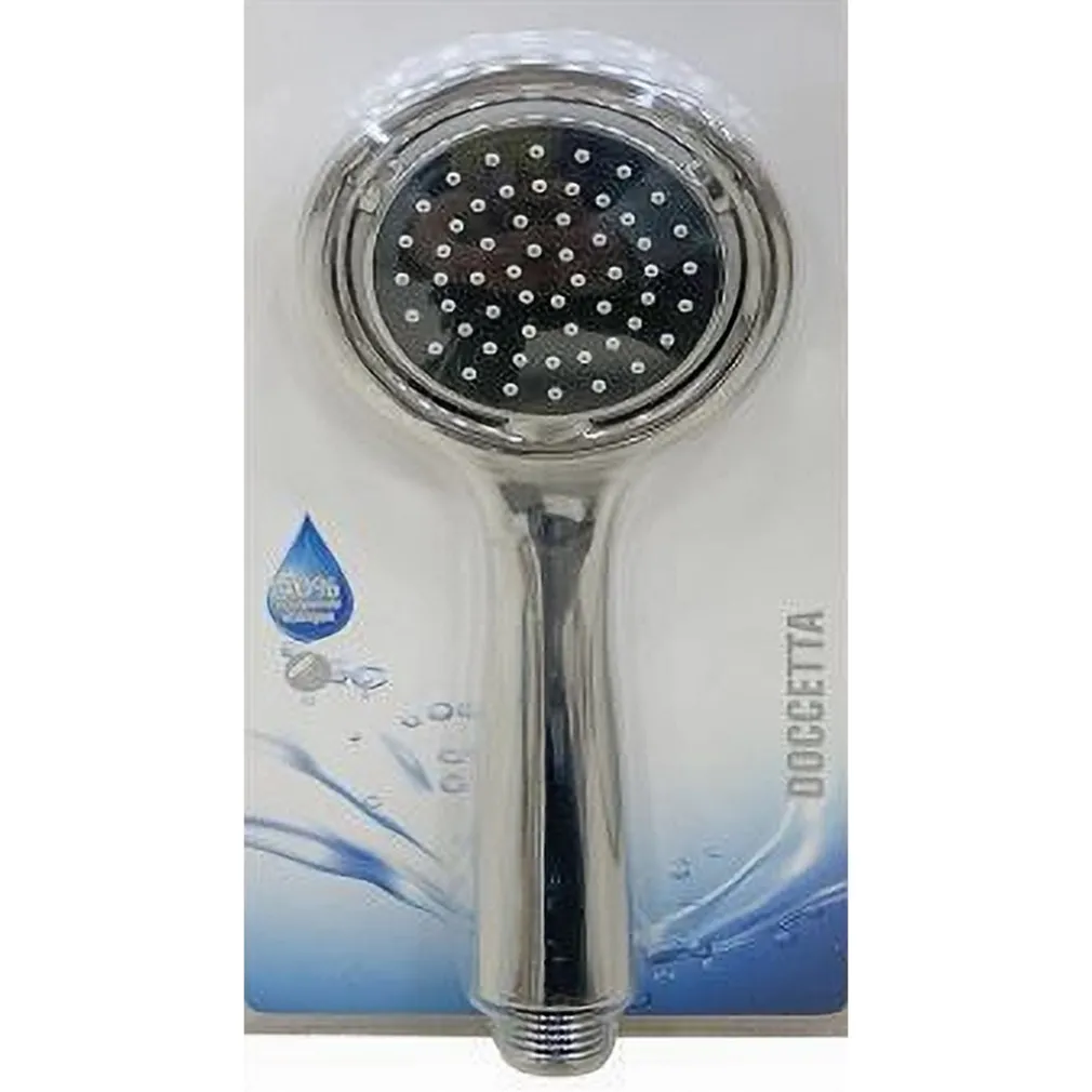 SOFFIONE DOCCIA ROTONDO 1 MODALITÀ BAGNO DOCCETTA DOCCINO CORNETTA MODERNO 59170