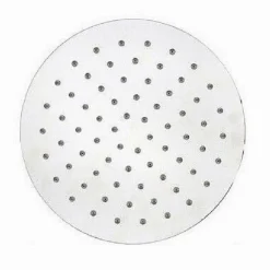 SOFFIONE DOCCIA ROTONDO 20CM UGELLI FORI ATTACCHI BAGNO MISCELATORE 69119 MODERNO