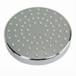 SOFFIONE DOCCIA ROTONDO DIAMETRO 10 CM UGELLI FORI BAGNO MISCELATORE 59163