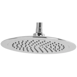 SOFFIONE DOCCIA SLIM TONDO 24 CM PLUS IN ABS CROMATO MISCELATORE SHOWER