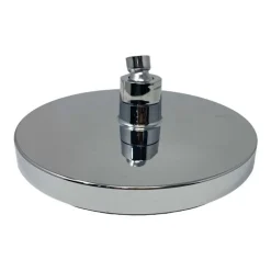 SOFFIONE DOCCIA TONDO 22CM LED RGB COLORATI BAGNO MISCELATORE 79904 CROMOTERAPIA