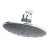 SOFFIONE DOCCIA TONDO DIAMETRO 16 CM IN ABS CROMATO MISCELATORE SHOWER