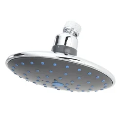 SOFFIONE DOCCIA TONDO DIAMETRO 16 CM IN ABS CROMATO MISCELATORE SHOWER