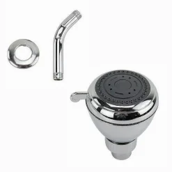 SOFFIONE DOCCIA UGELLI FORI BAGNO MISCELATORE AD ALTA PRESSIONE BRACCIO 59233