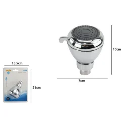 SOFFIONE DOCCIA UGELLI FORI BAGNO MISCELATORE AD ALTA PRESSIONE MULTIGETTO 59232