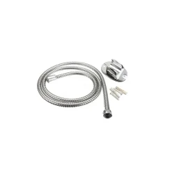 SOFFIONE DOCCIA UNIVERSALE ROTONDO COLORATO DOCCETTA ACCESSORI BAGNO CON LACCIO