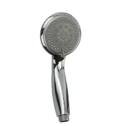 SOFFIONE DOCCIA VASCA MULTIGETTO ABS CROMATO GRIGIO SISTEMA ATTACCO 1/2" 69343