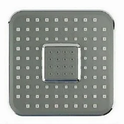 SOFFIONE DOCCIA 15X15CM UGELLI FORI BAGNO MISCELATORE ALTA PRESSIONE 59162 QUADRO