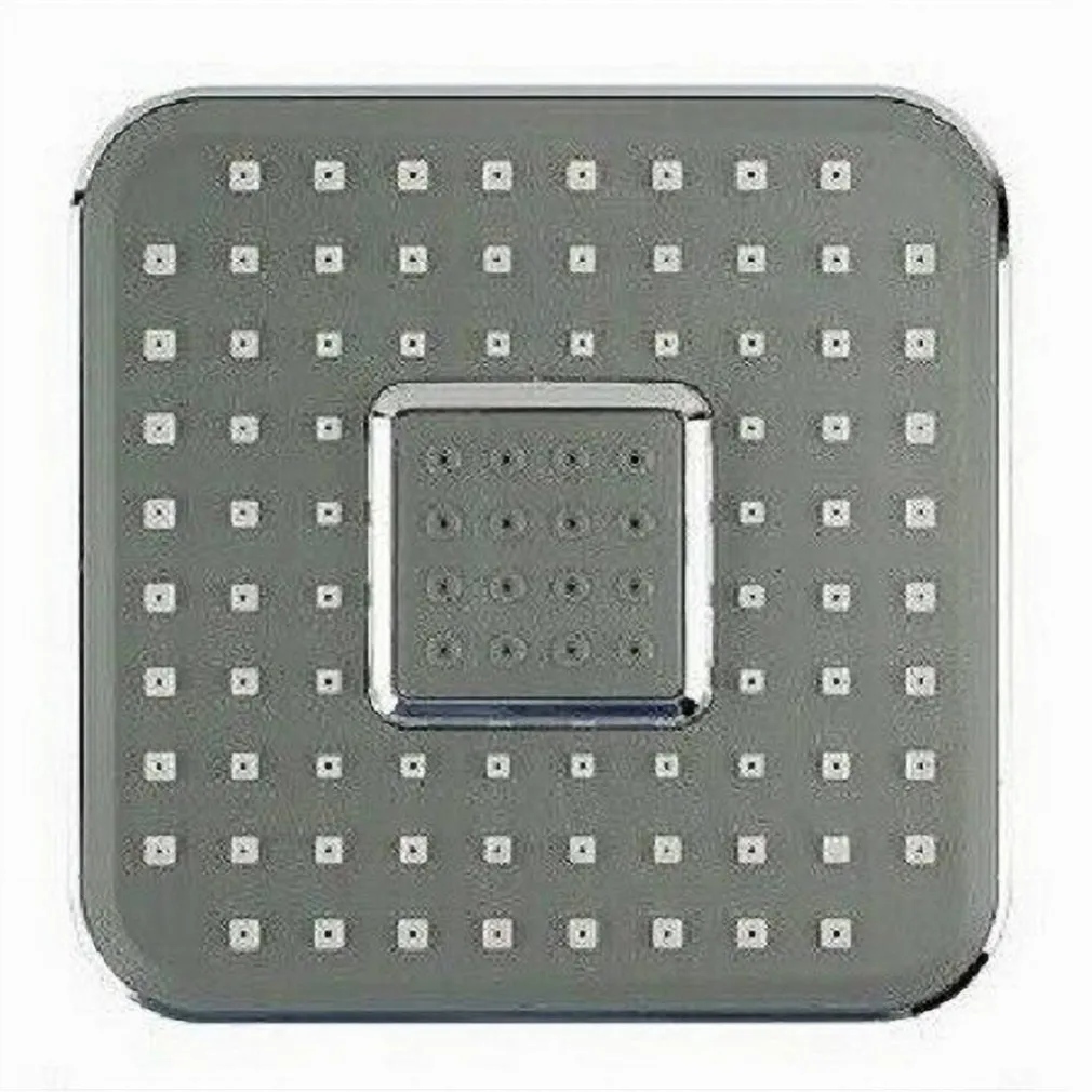 SOFFIONE DOCCIA 15X15CM UGELLI FORI BAGNO MISCELATORE ALTA PRESSIONE 59162 QUADRO