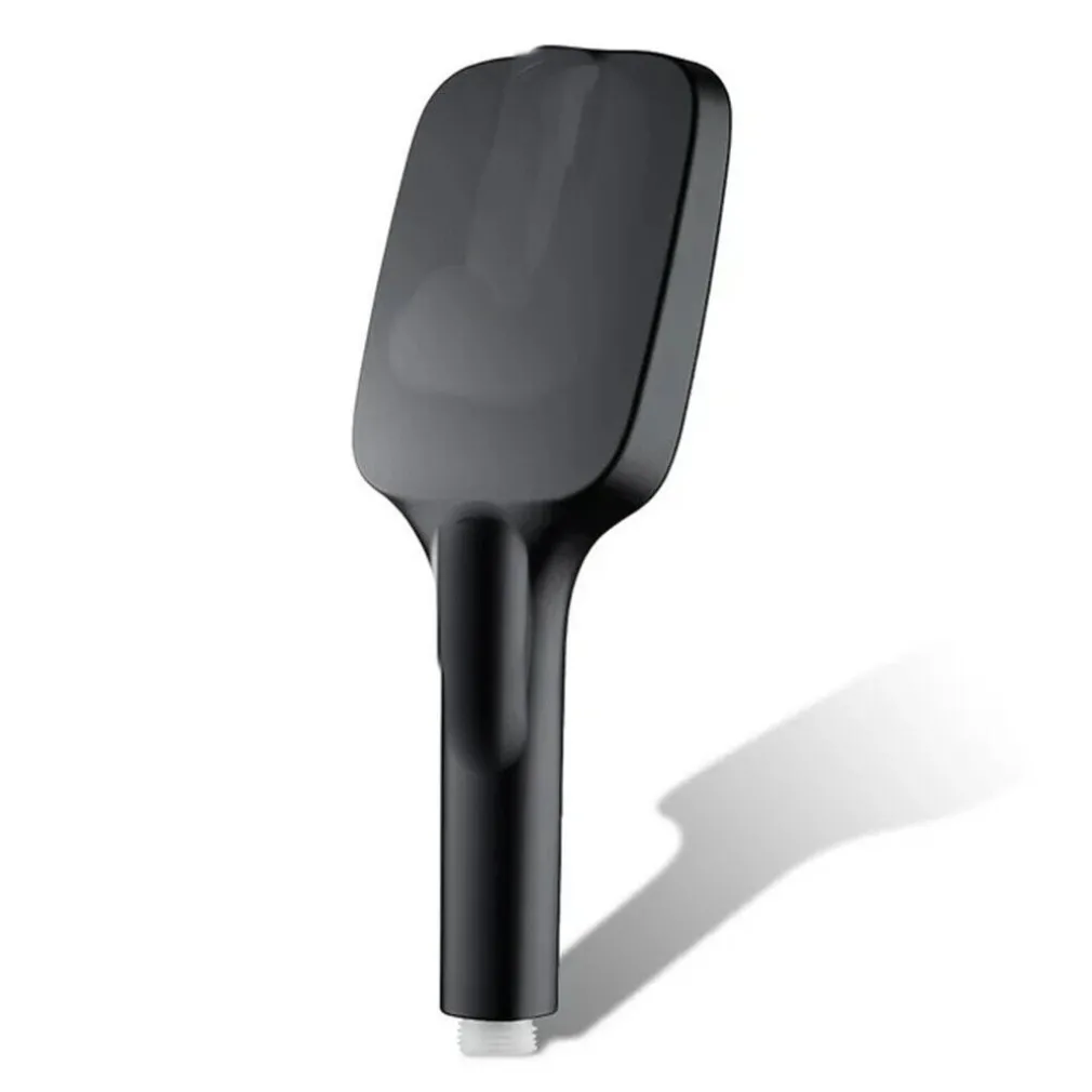 SOFFIONE MULTIGETTO PER DOCCIA BAGNO MODERNO NERO DOCCETTA IN ABS ATTACCO 1/2" 87128