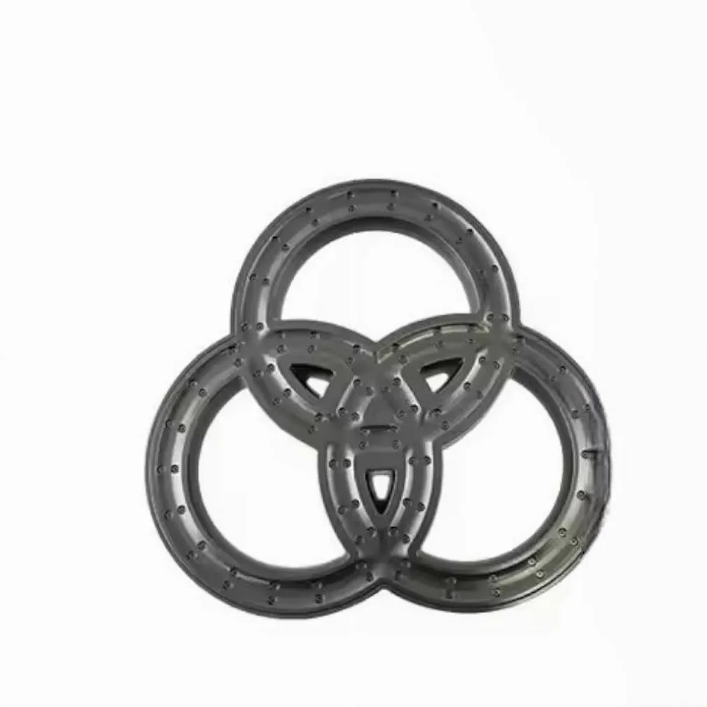 SOFFIONE PER DOCCIA BAGNO 3 ANELLI UGELLI IN ABS DOCCETTA MULTIGETTO NERO 87516