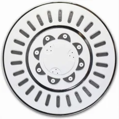 SOFFIONE PER DOCCIA BAGNO ROTONDO 15 CM IN ABS DOCCETTA CON FILTRO CROMATO 69288