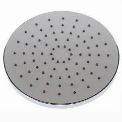 SOFFIONE PER DOCCIA ROTONDO DIAMETRO 20 CM UGELLI FORI BAGNO MISCELATORE 79526