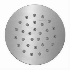 SOFFIONE PER DOCCIA UGELLI FORI BAGNO MISCELATORE ROTONDO 10CM CON ATTACCO 69459