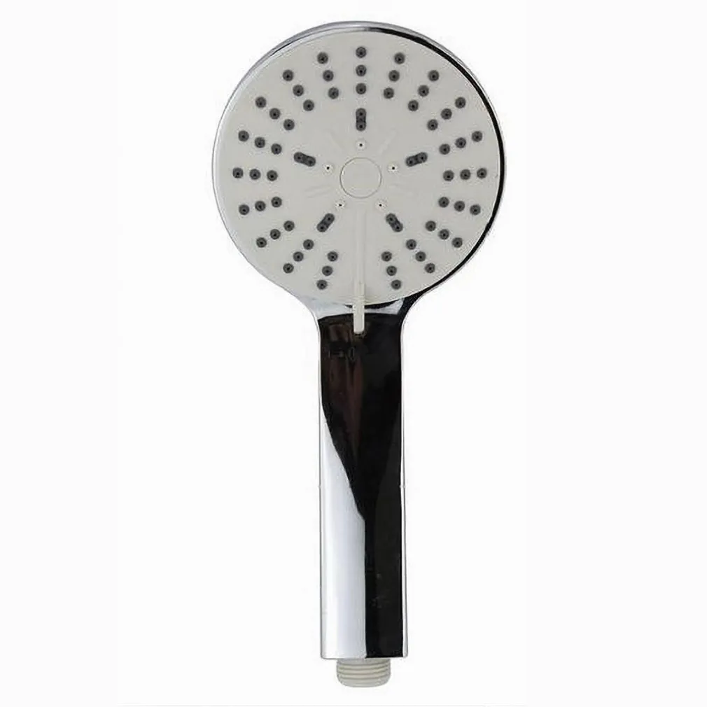 SOFFIONE TONDO DOCCIA 10 X 23 CM DOCCETTA MULTIGETTO DI 3 TIPI REGOLABILE 69046