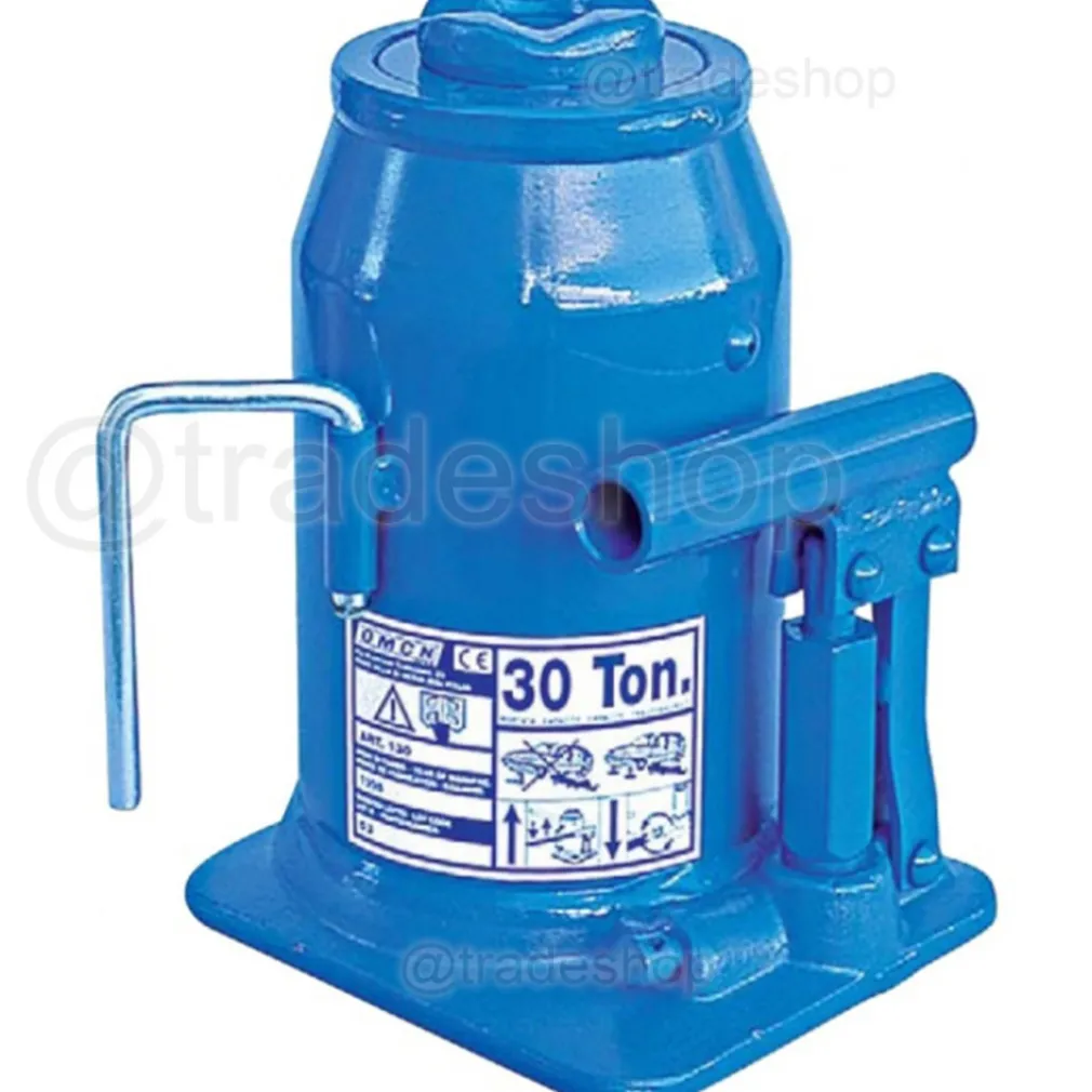 SOLLEVATORE IDRAULICO A BOTTIGLIA BINDA IDRAULICA TON. 30 OMCN 130 CRICK CRICCO