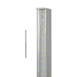 SOTTOPENSILE LED SMD TRASPARENTE REGLETTE PLAFONIERA 30 60 90 CM 6500 3000 4000K