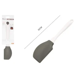 SPATOLA IN SILICONE MANICO IN PLASTICA COLTELLO BURRO UTENSILE CUCINA 25CM 50640