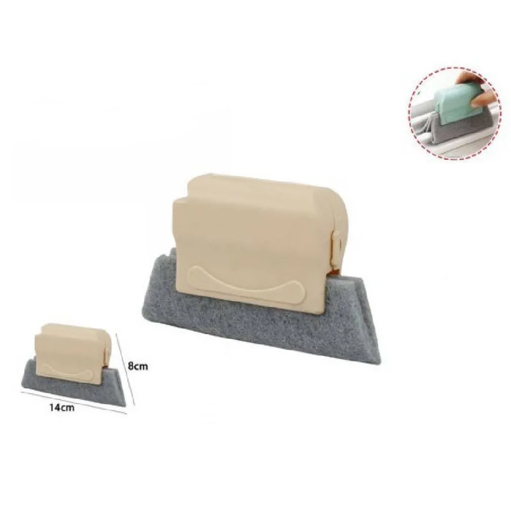 SPAZZOLA PANNO PULIZIA SCANALATURA FINESTRA 70208 LAVABILE FESSURE PULIZIA ANGOLI