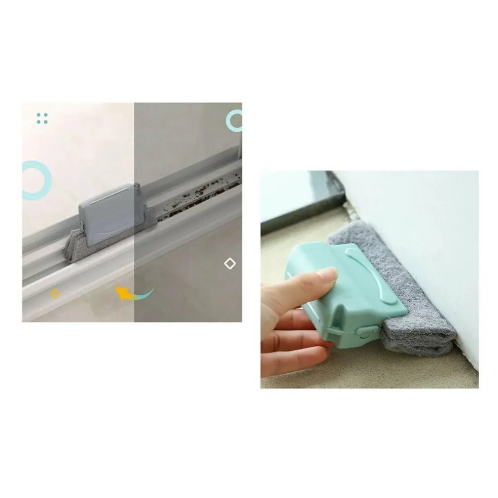 SPAZZOLA PANNO PULIZIA SCANALATURA FINESTRA 70208 LAVABILE FESSURE PULIZIA ANGOLI
