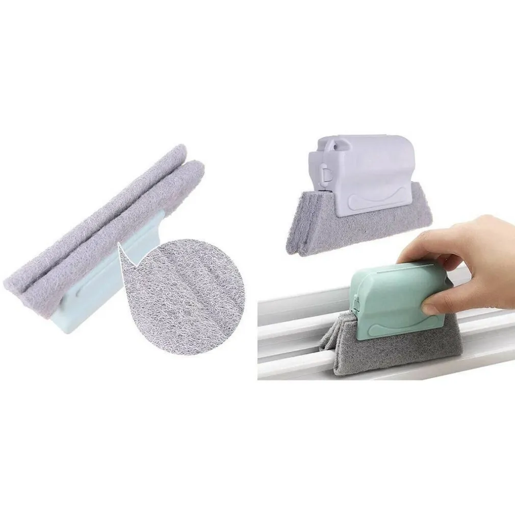 SPAZZOLA PANNO PULIZIA SCANALATURA FINESTRA 70208 LAVABILE FESSURE PULIZIA ANGOLI