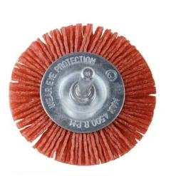 SPAZZOLA PER LUCIDARE FILI NYLON PUNTA ABRASIVA LEVIGARE PUNTE PER TRAPANO 63MM