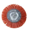 SPAZZOLA PER LUCIDARE FILI NYLON PUNTA ABRASIVA LEVIGARE PUNTE PER TRAPANO 75MM