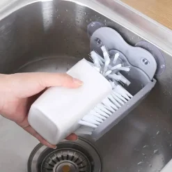 SPAZZOLA PER PULIZIA BOTTIGLIA LAVATAZZINE TAZZA BICCHIERE LAVELLO CUCINA CASA