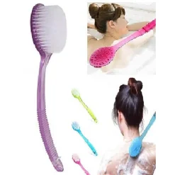 SPAZZOLA PER SCHIENA IN PLASTICA ACCESSORI BAGNO MANICO LUNGO PER MASSAGGIARE CORPO 52604