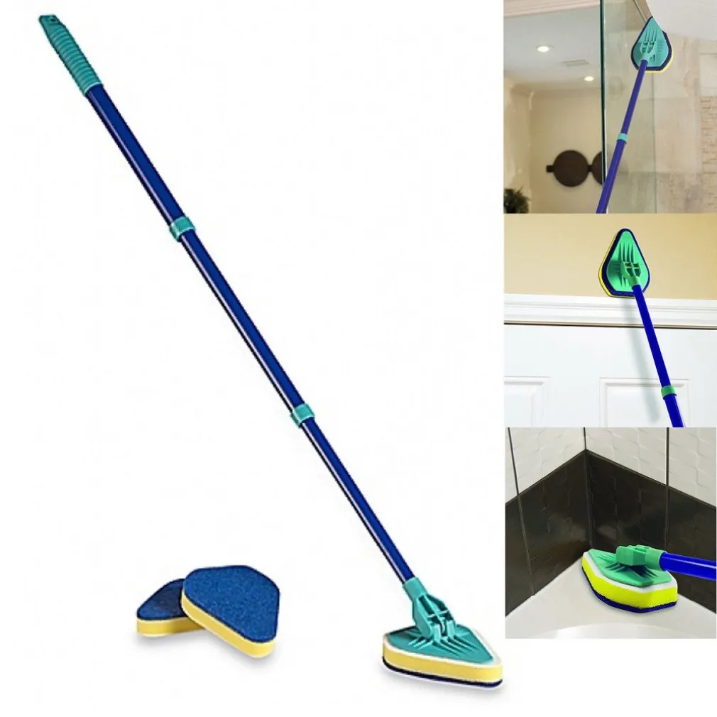 SPAZZOLA PULISCI PIASTRELLE FINESTRE BAGNI ALLUNGABILE 3 IN 1 CLEAN REACH