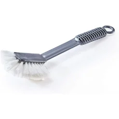 SPAZZOLA SPAZZOLINO LAVAPIATTI CON MANICO STOVIGLIE SETOLE RIGIDE PULIZIA PADELLE