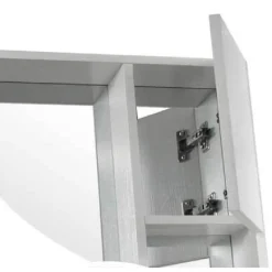 SPECCHIERA PENSILE SPECCHIO MOBILETTO PARETE BAGNO ARMADIETTO 73X12X63CM 808975