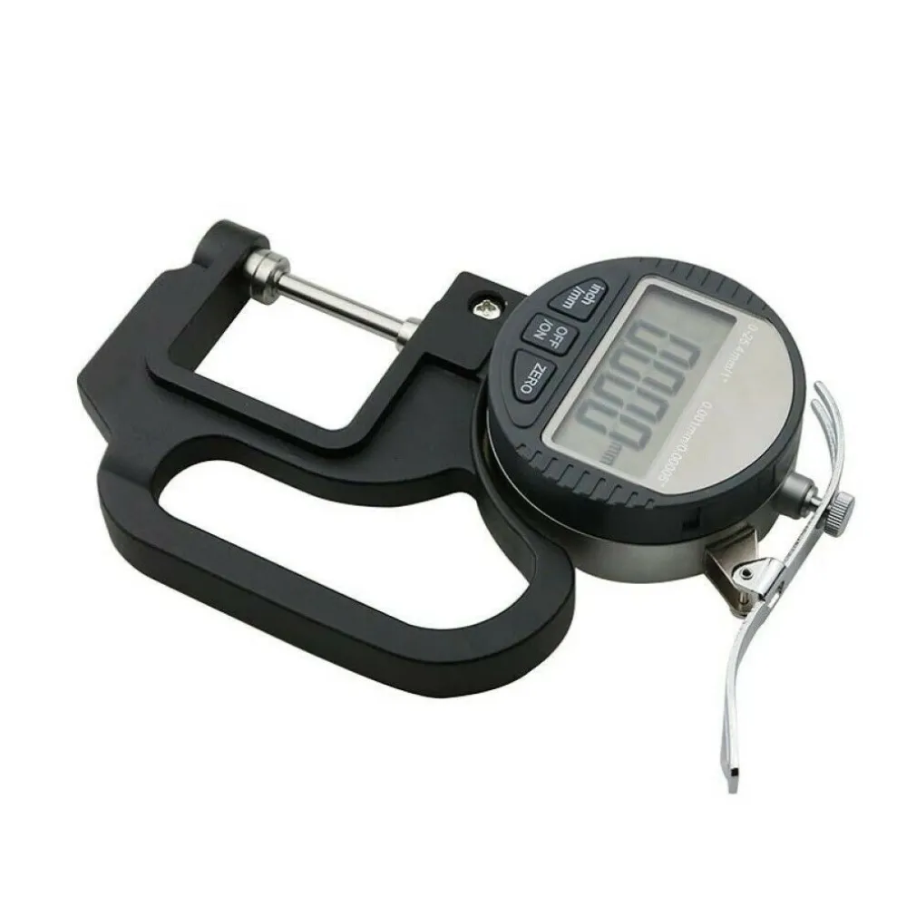SPESSIMETRO MICROMETRO DIGITALE MISURATORE DI SPESSORE 0-12.7 MM CON IMPUGNATURA
