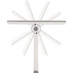 SPINGIACQUA TERGIVETRO RUOTABILE PULISCI SPECCHIO PORTA DOCCIA BAGNO VETRI 87626