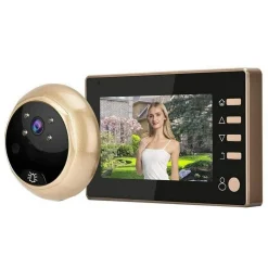 SPIONCINO ELETTRONICO DIGITALE PORTA CAMPANELLO CON MONITOR 4.3'' CON FOTOCAMERA