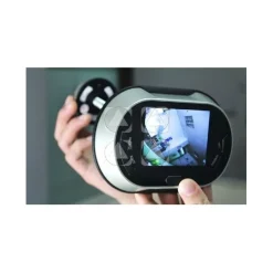 SPIONCINO ELETTRONICO TELECAMERA DISPLAY DIGITALE SCATTA FOTO COLORI LCD 3.5