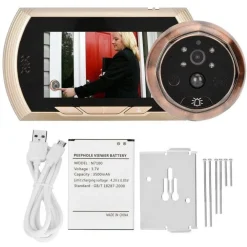 SPIONCINO ELETTRONICO WIFI DIGITALE SCHERMO 4.3'' CAMPANELLO ELETTRONICO CW432