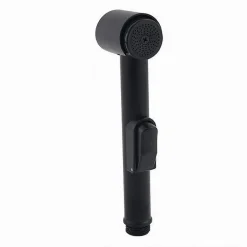 SPRUZZATORE DOCCETTA PER BIDET WC PULIZIA DOCCIA VASCA DA BAGNO 18 CM NERO 87547