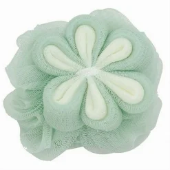 SPUGNA A RETE BAGNO PER DOCCIA CON FIORE MORBIDA ESFOLIANTE SCRUBBER VERDE 79584