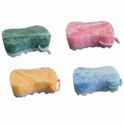 SPUGNA CORPO BAGNO DOCCIA CON EFFETTO CORDINO MORBIDA MASSAGGIO TONIFICANTE 79236