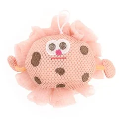 SPUGNA DOCCIA BAGNO SPUGNETTA A RETE ESFOLIANTE PELLE CORPO CON ANIMALETTO 10773