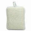 SPUGNA DOCCIA ESFOLIANTE BAGNO PER CURA CORPO BOMBATA 13X9.5X4.5 CM BIANCA 79648