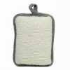 SPUGNA DOCCIA ESFOLIANTE BAGNO PER CURA CORPO BOMBATA 13X9.5X4.5 CM GRIGIO 79653