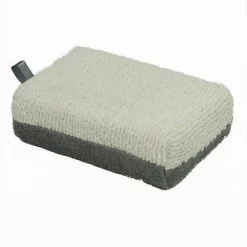 SPUGNA DOCCIA ESFOLIANTE TONICA RILASSA PER CURA PELLE CORPO BAGNO GRIGIA 79641