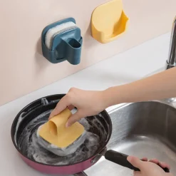 SPUGNA MAGICA CON PORTASPUGNA ECOLOGICA PULISCI CANCELLA RIMUOVI SPORCO CUCINA