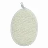 SPUGNA PER DOCCIA BAGNO ESFOLIANTE CURA PELLE CORPO 13X18 CM BIANCA OVALE 79642