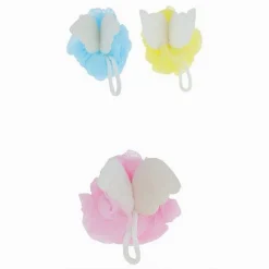 SPUGNA PER DOCCIA DA BAGNO SPUGNETTA A RETINA PELLE CORPO CON ALI ANGELO 87246