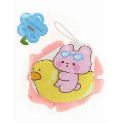 SPUGNA RETINA DA DOCCIA BAGNO SPUGNETTA A RETE CON ORSO PAPERA PELLE CORPO 10748